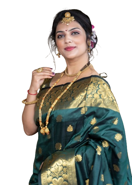 Kishoree Banarasi Silk Saree