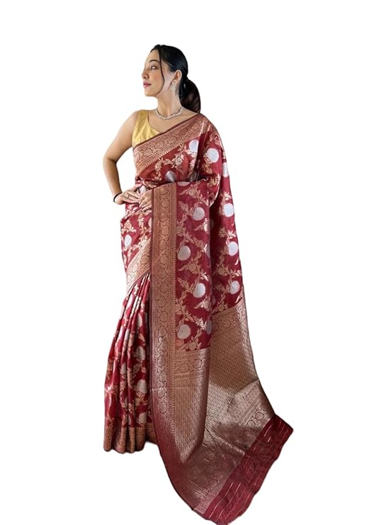 Kishoree Banarasi Silk Saree