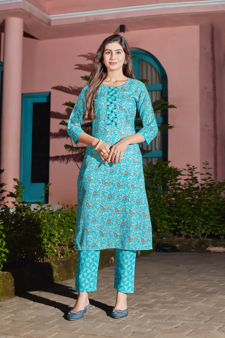 Kishoree's Kiwi Maxi western Style kurti