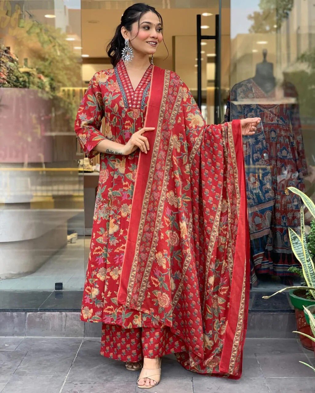 Rishta heavy Sanskriti Suit Set & Dupatta.