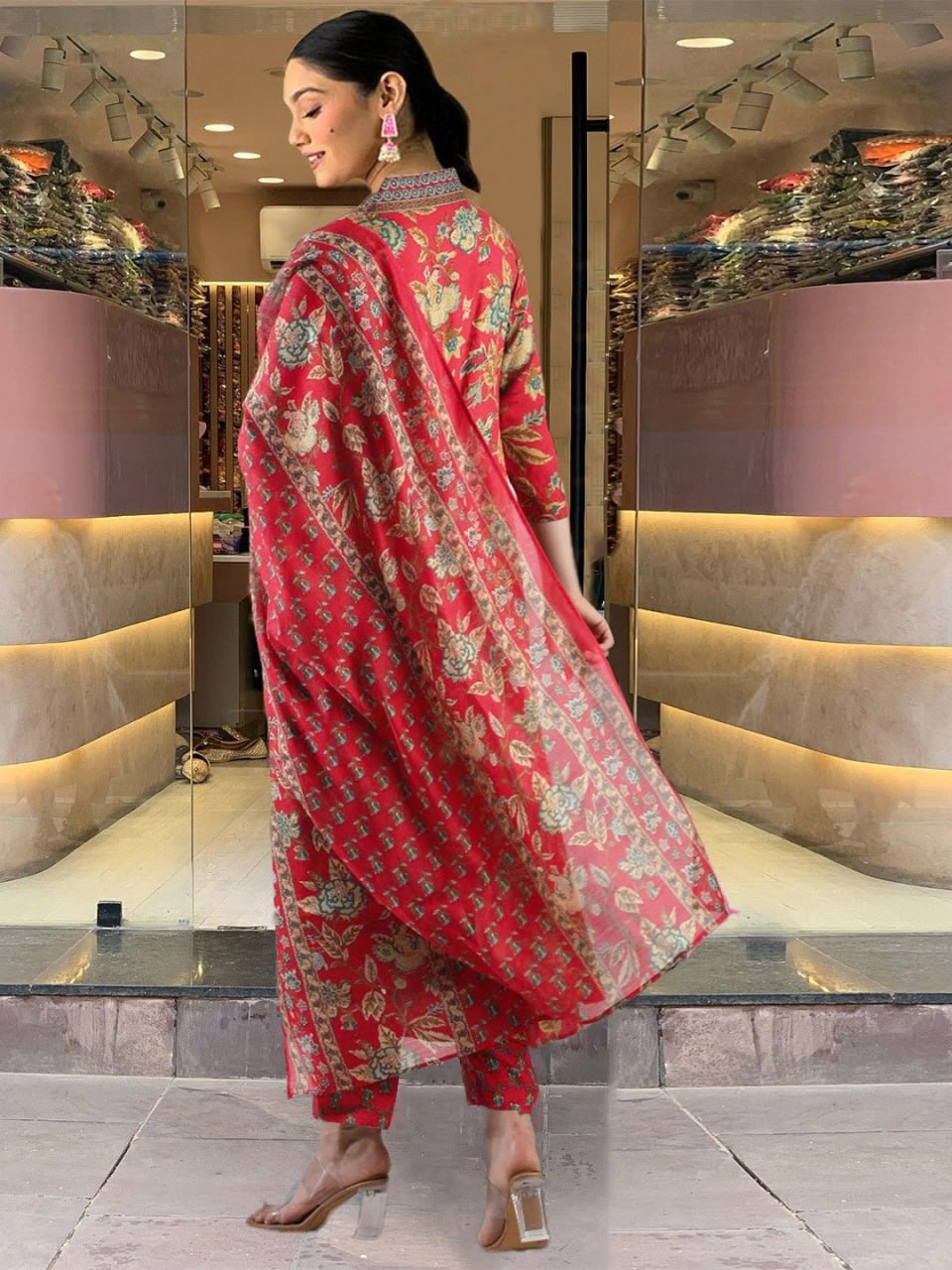 Rishta heavy Sanskriti Suit Set & Dupatta.