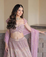 Premium Kasturi Silk Embellished With Beautiful Multi Thread