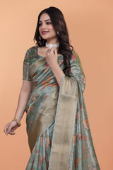 Kishoree Wedding Banarasi Silk Saree